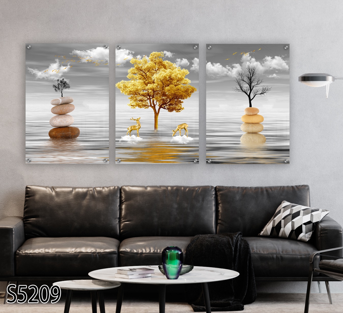 "תמונת זכוכית אשליית הזהב"