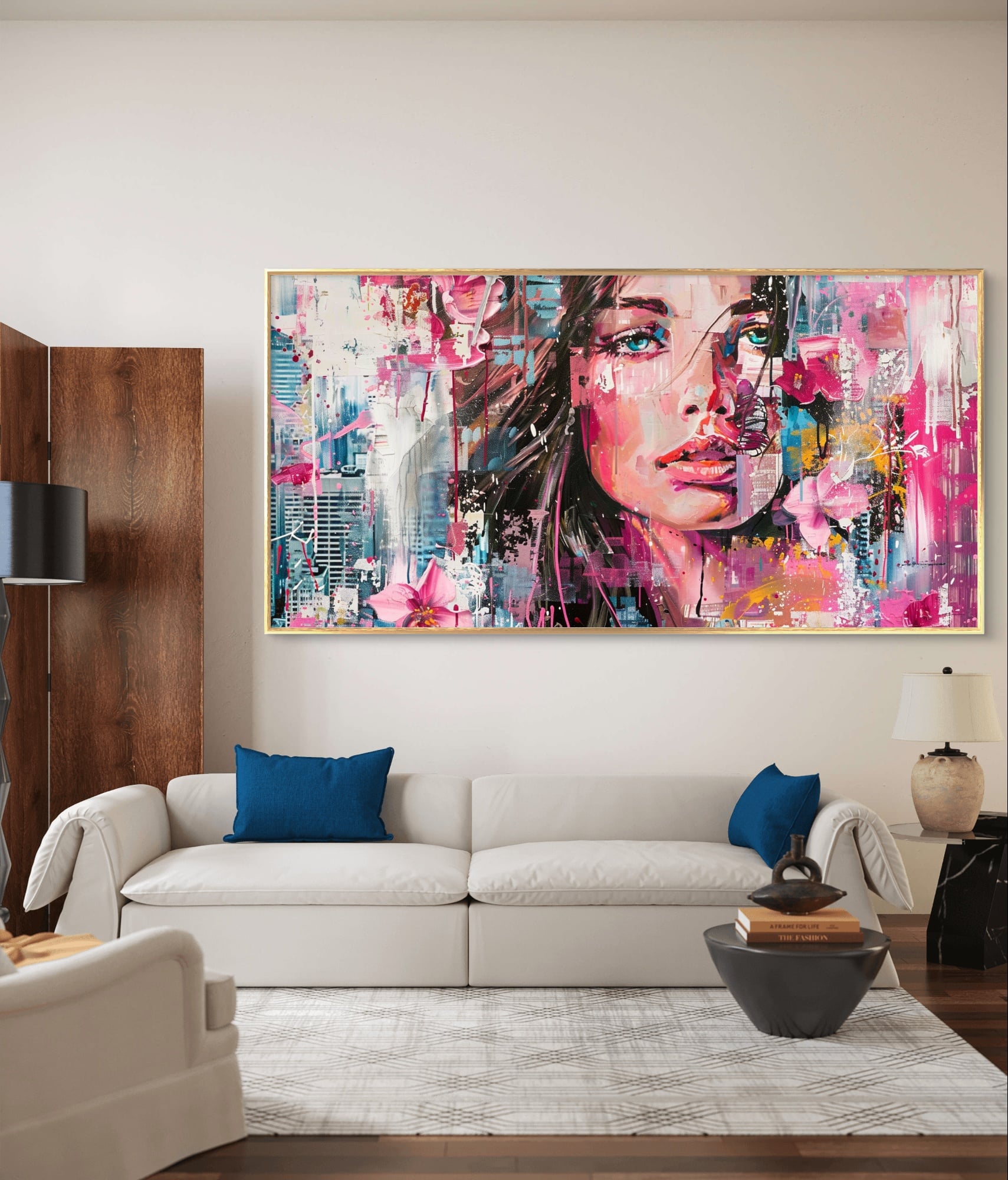 תמונת קנבס "פריחה עירונית"