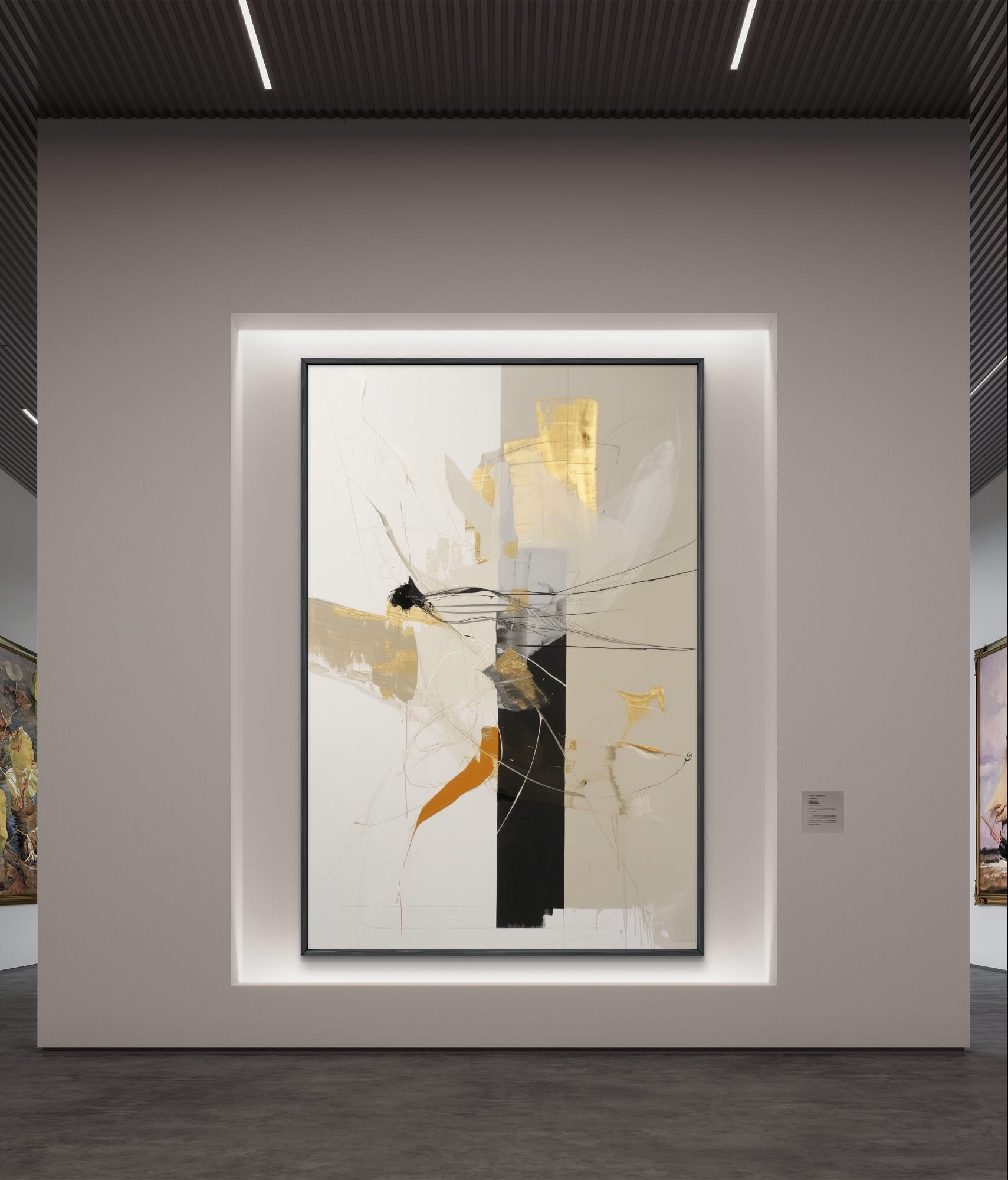 תמונת קנבס רקיעי זהב